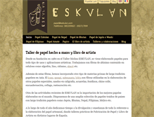 Tablet Screenshot of eskulan.com